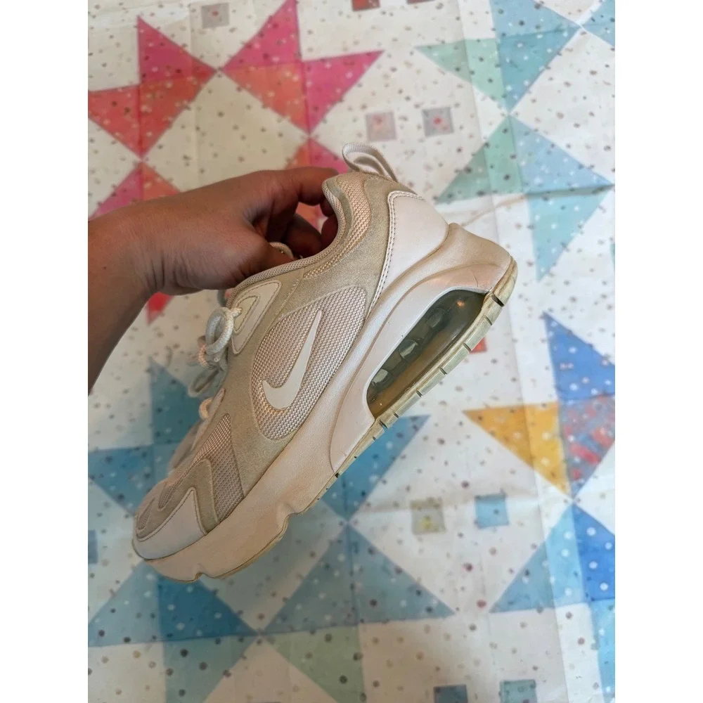 Nike Air Max 200 Guava Ice White Sneakers AT6175-600 Womens 7